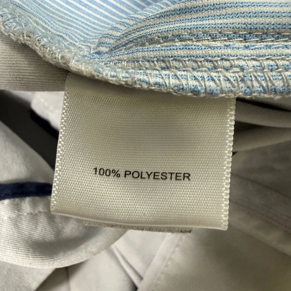 Peter Millar eb66 Performance Pants Mens 38x30 Gray 5-Pocket Golf Trousers